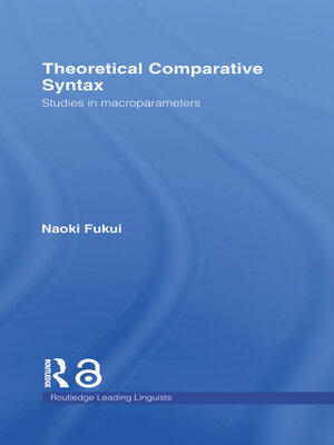 cover image of Theoretical Comparative Syntax